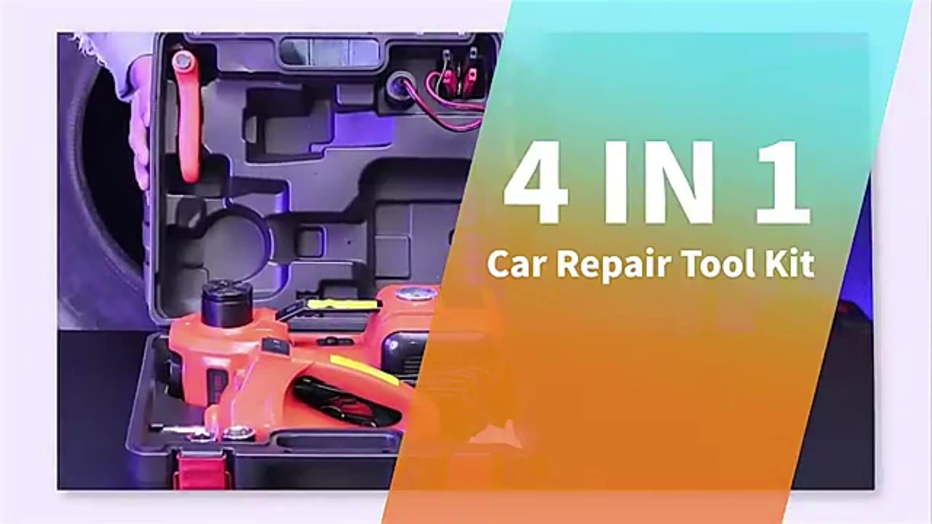 Universal 120w 13a 5t Zs5jb01 Dc 12v Electric Car Lift Jack Quickily