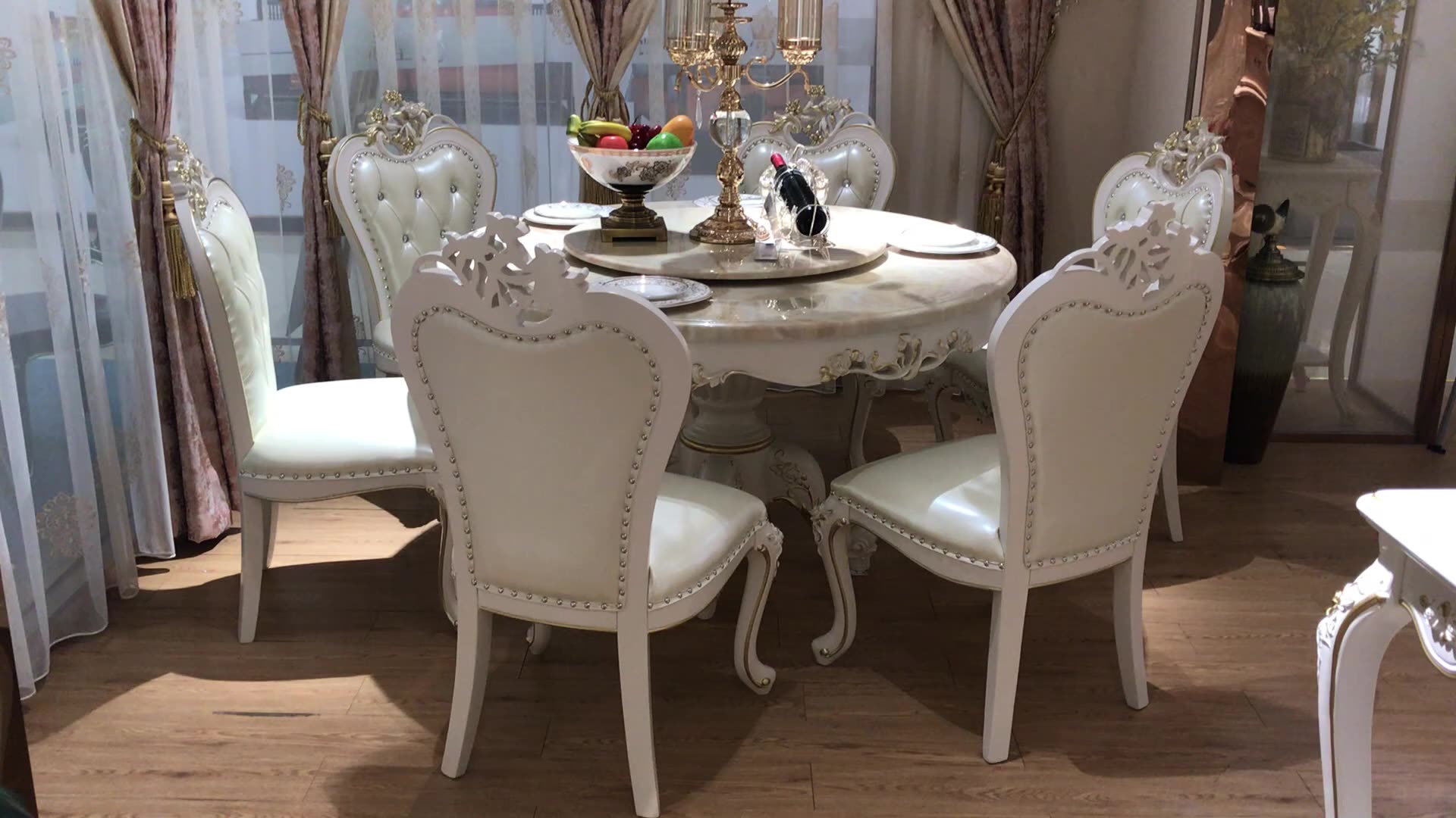 Wholesale Antique Furniture Solid Fancy Oak Wooden Dining Table And Chairs Buy Wooden Dining