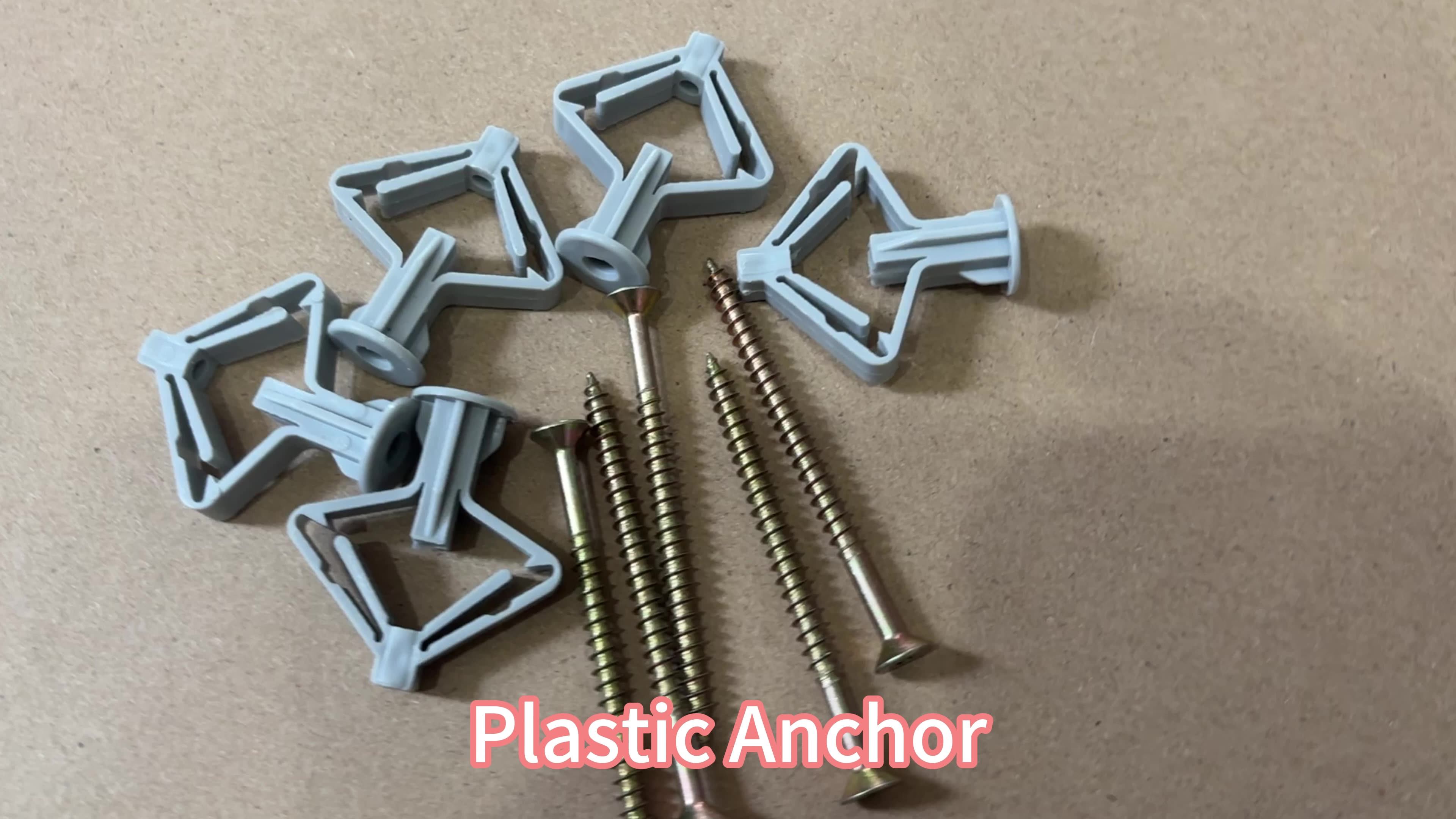 Mungo MB-STR nylon frame anchor plugs - with torx countersunk head screws