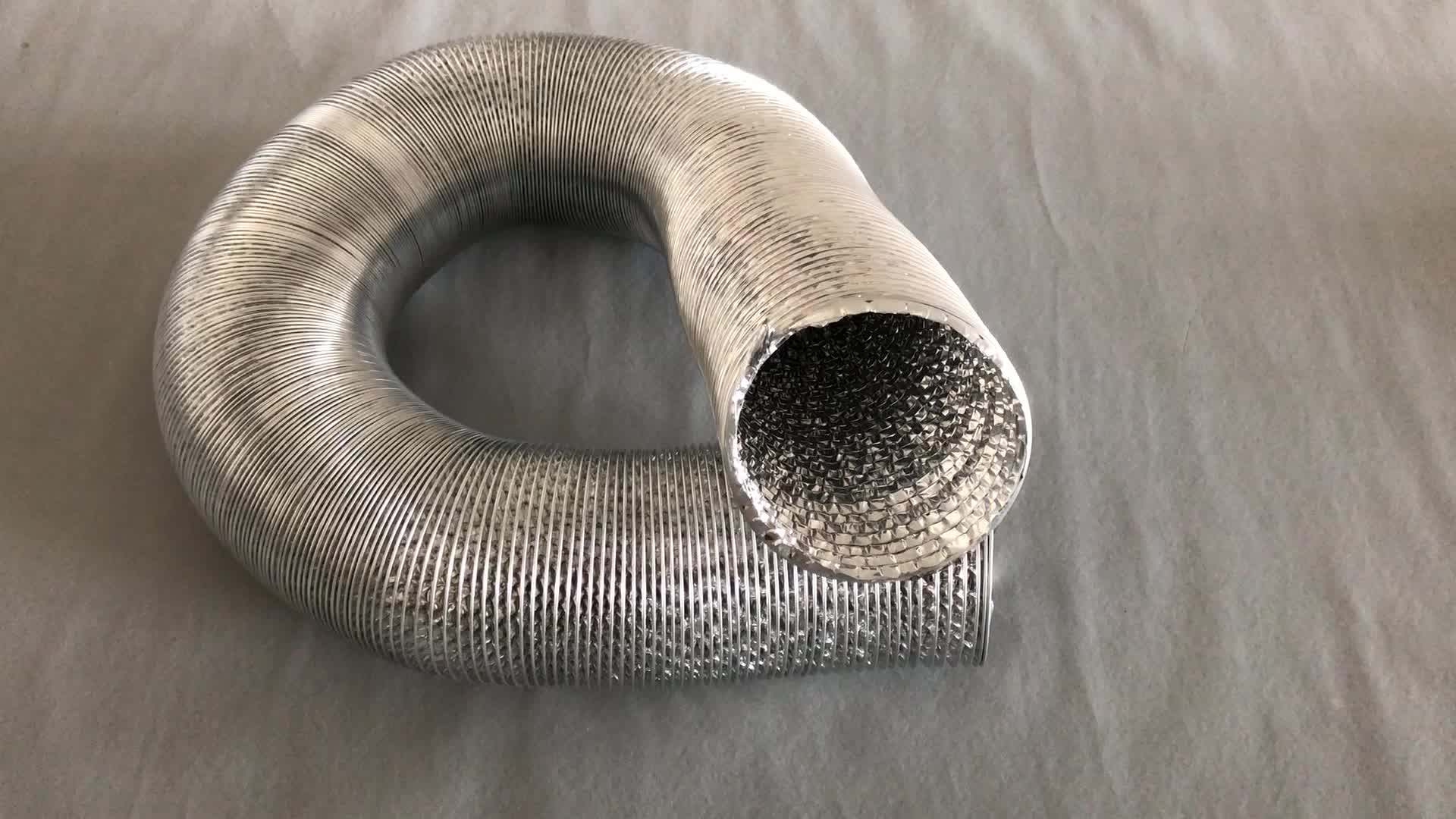 Hvac 20 Inch Nylon Fireproof Fabric Flexible Air Duct Vent Hose Buy