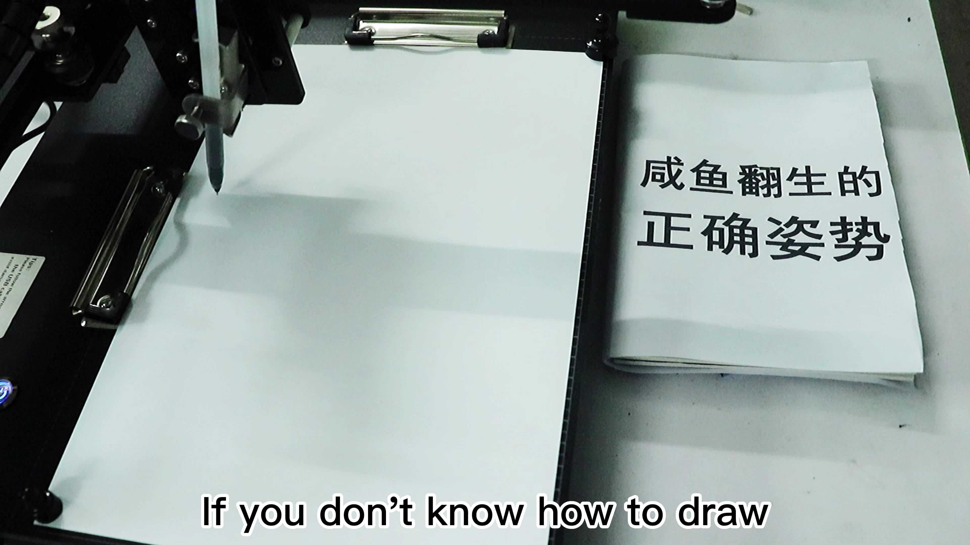 Bachin New Pen Plotter Drawing Writing Robot Handwriting Machine