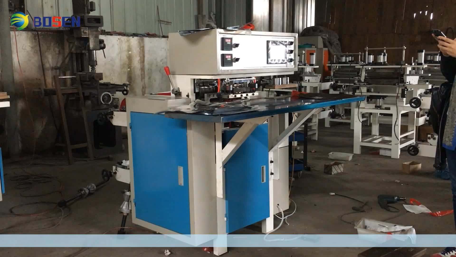 Factory Direct Sale Good Price Automatic Weld Pe Pp Plastic Bag Soft Loop Handle Double Sides