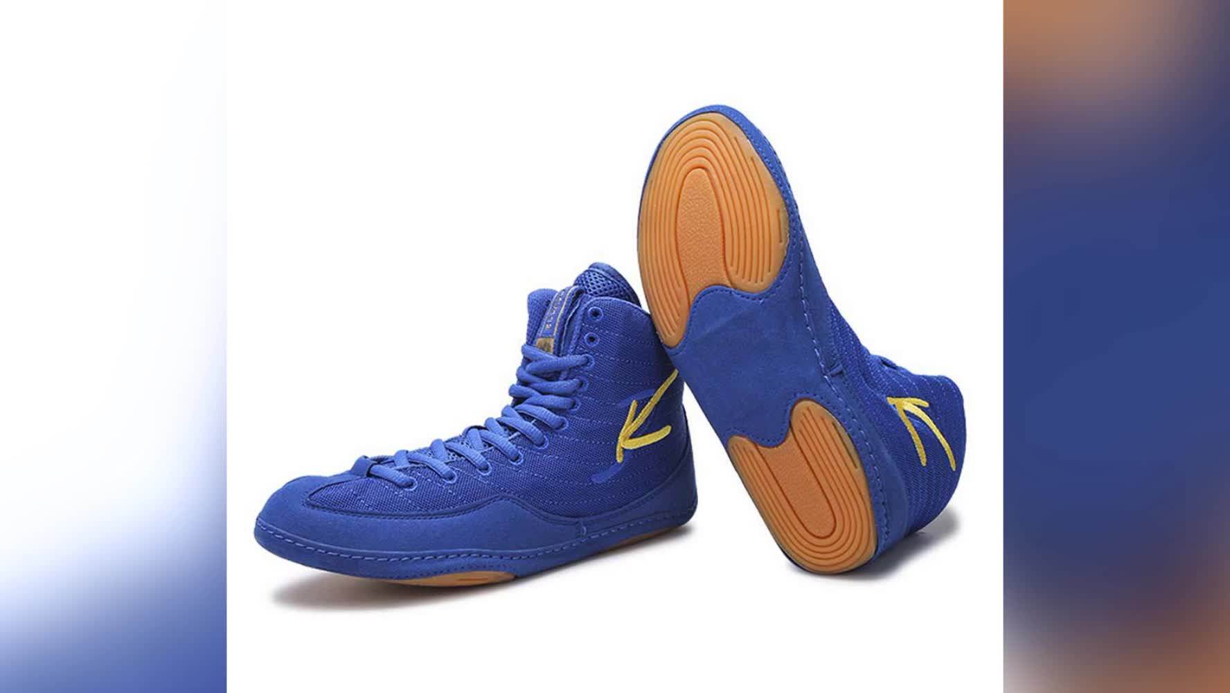 Hot Wholesale Sport Shoes Wrestlind Shoes Men Custom Color Wrestling