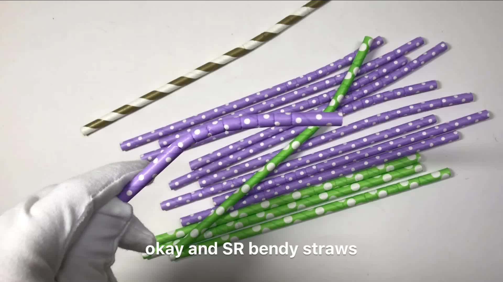 New Product Bendy Flexible Paper Straws For Drinking Buy Bendy Paper