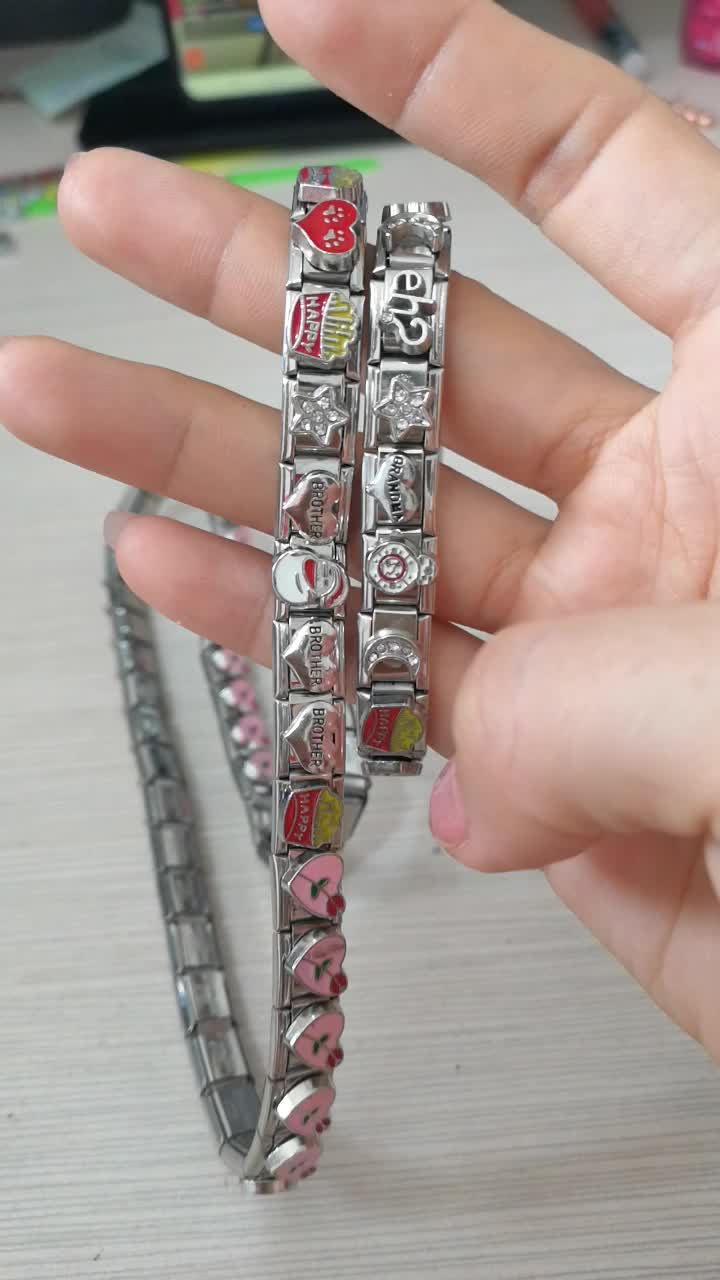 Wholesale Diy Italian Charm Bracelets Wrist Charms Bracelet For Jewelry