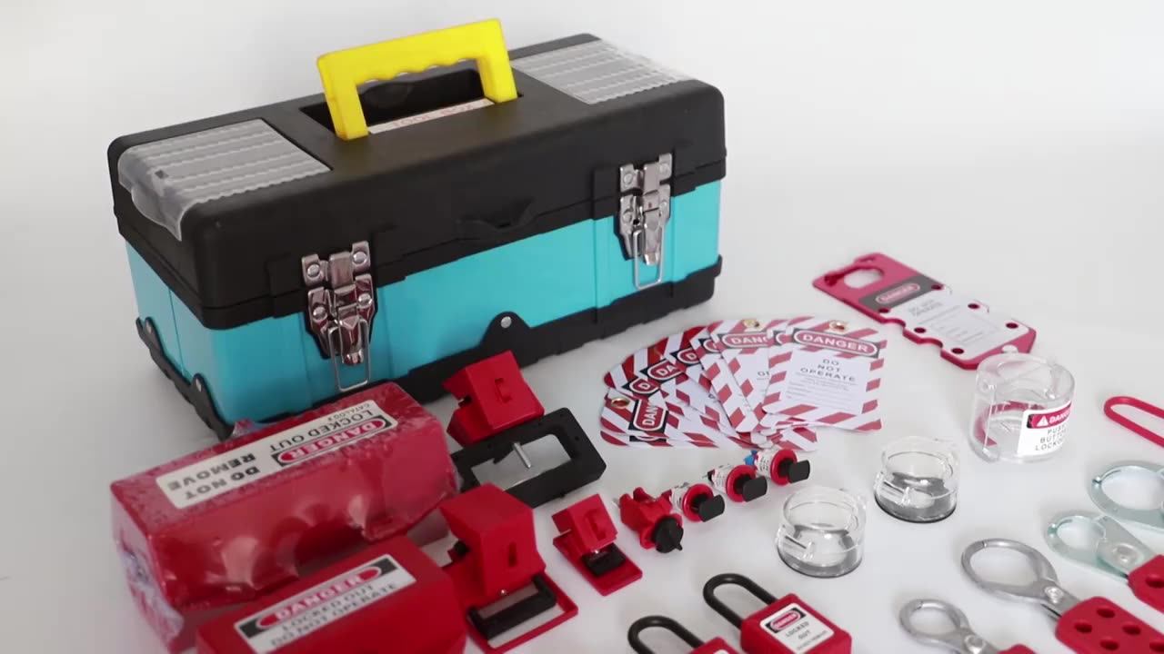 Bozzys Mechanical And Electrical Lockout Tagout Kit To Lock-out The ...