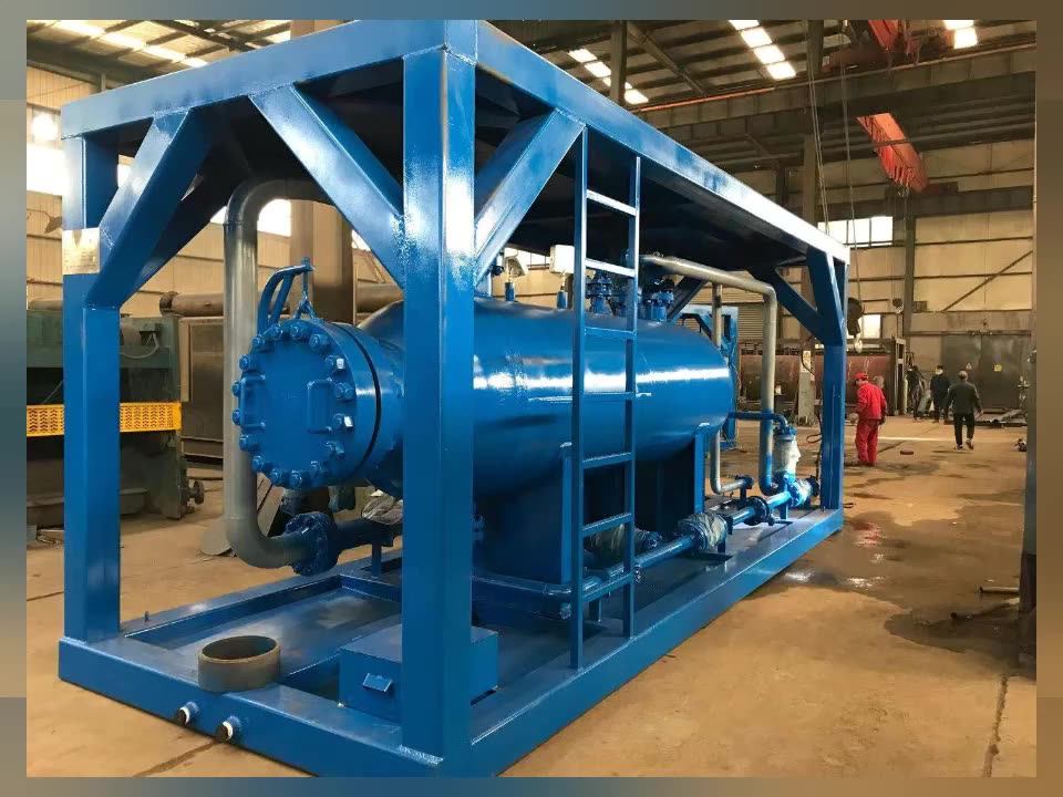 Professional 3 Phase Well Test Separator / Oil Water Separator Tank