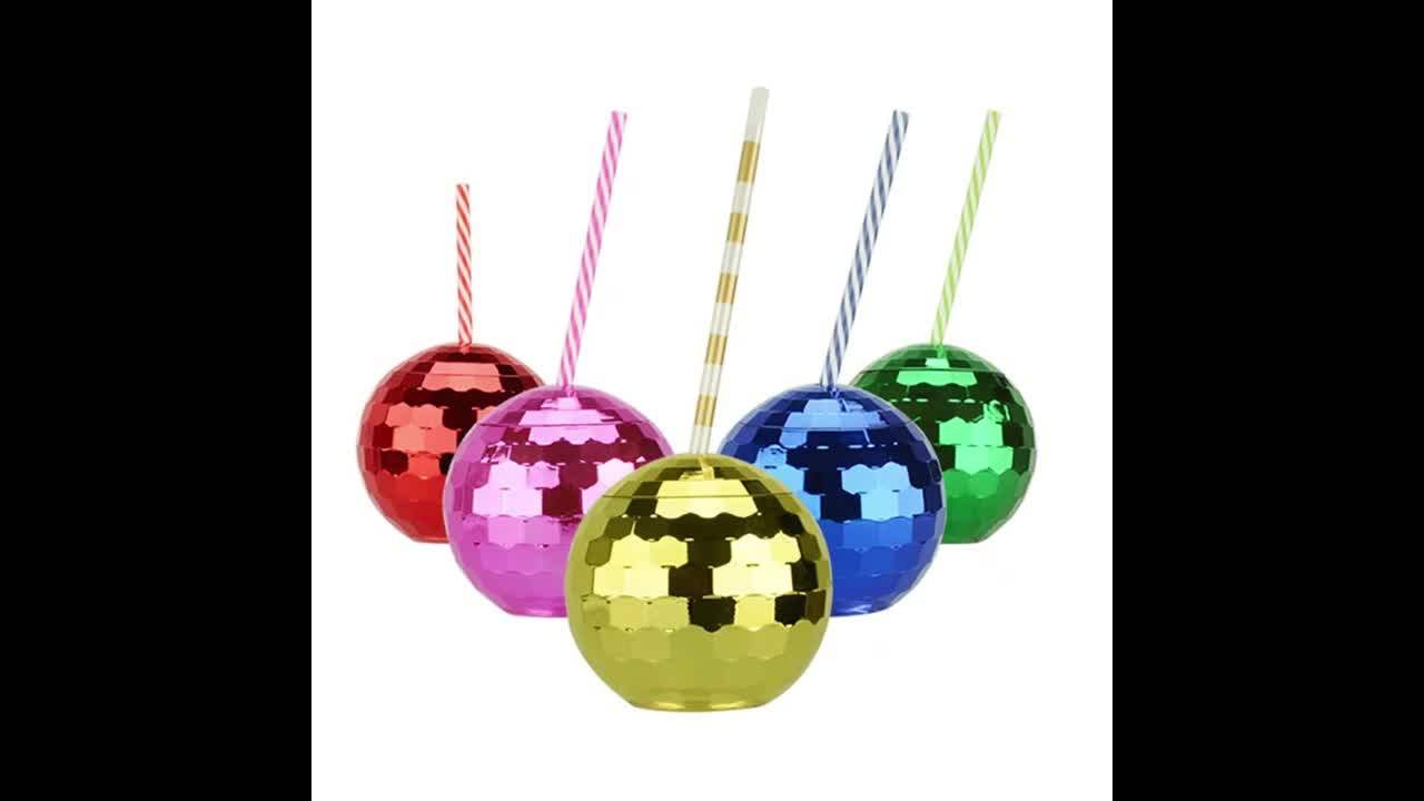 New Design 20oz Plastic Creative Disco Ball Cup,Plastic Water Cup