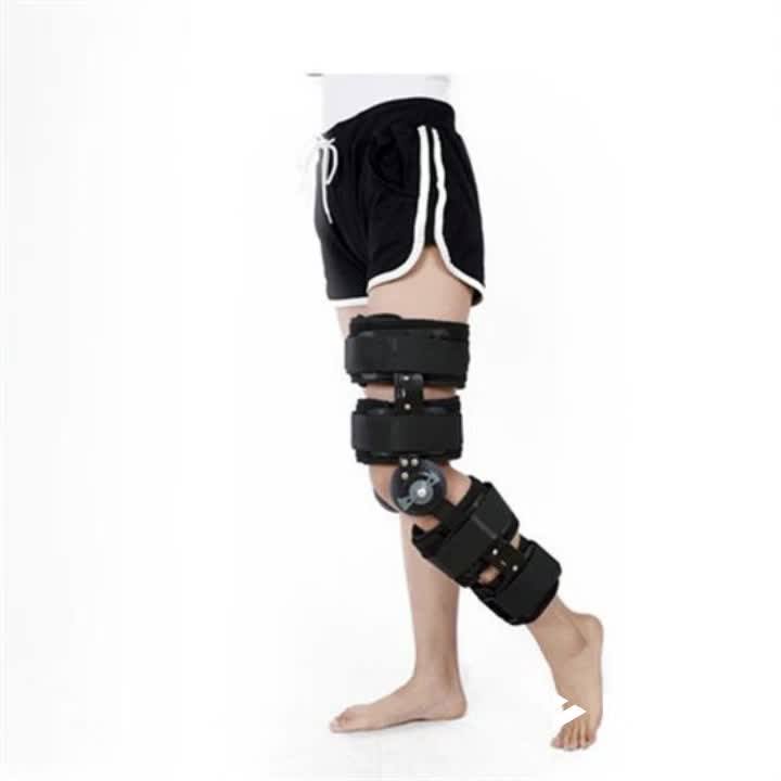 Orthopedic Adjustable Leg Support Postop Hinged Rom Knee Brace Buy