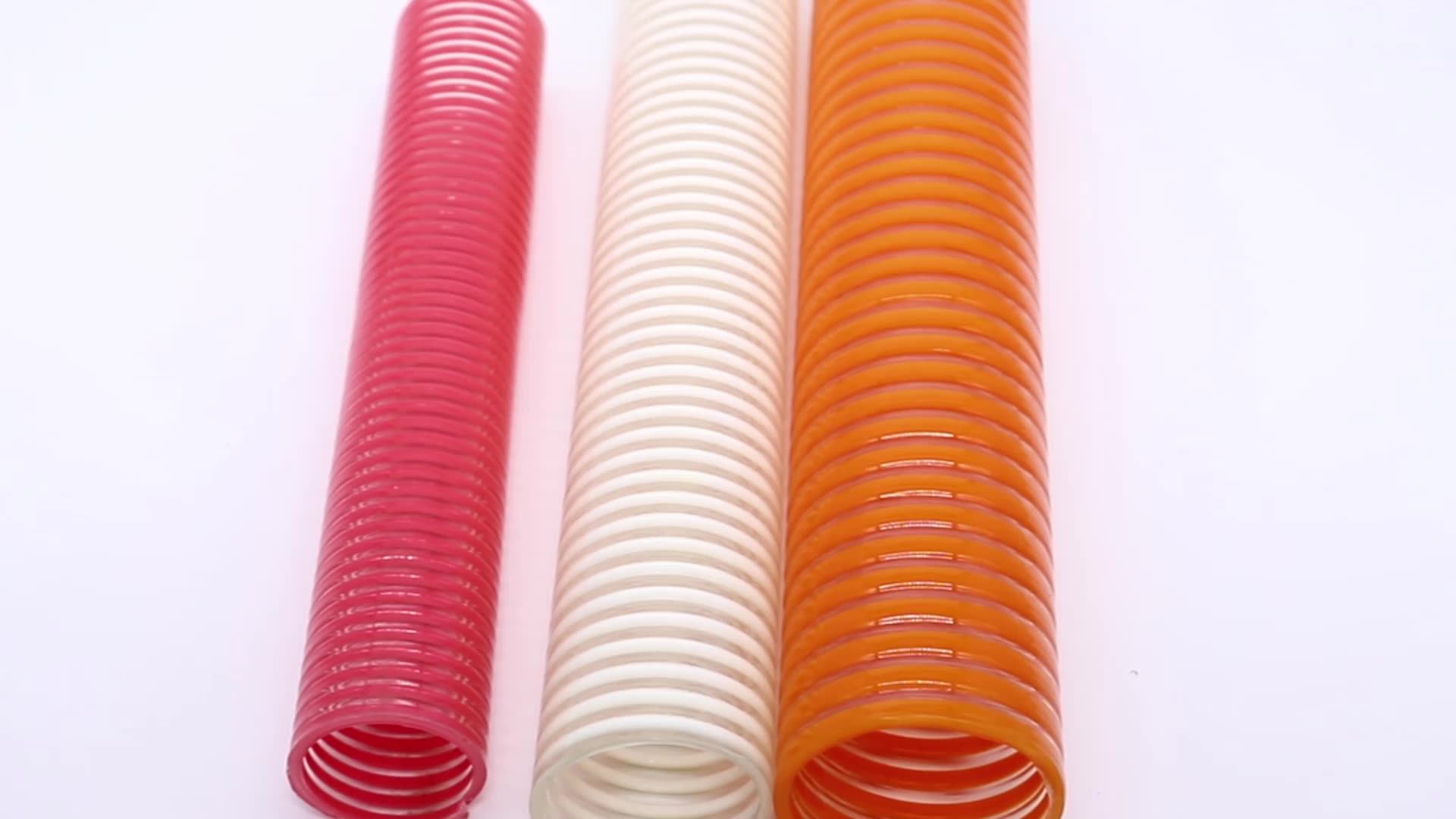 Pvc Helix Corrugated Vacuum Flexible Water Pipe 8 Inch Suction Hose Buy 8 Inch Suction Hose