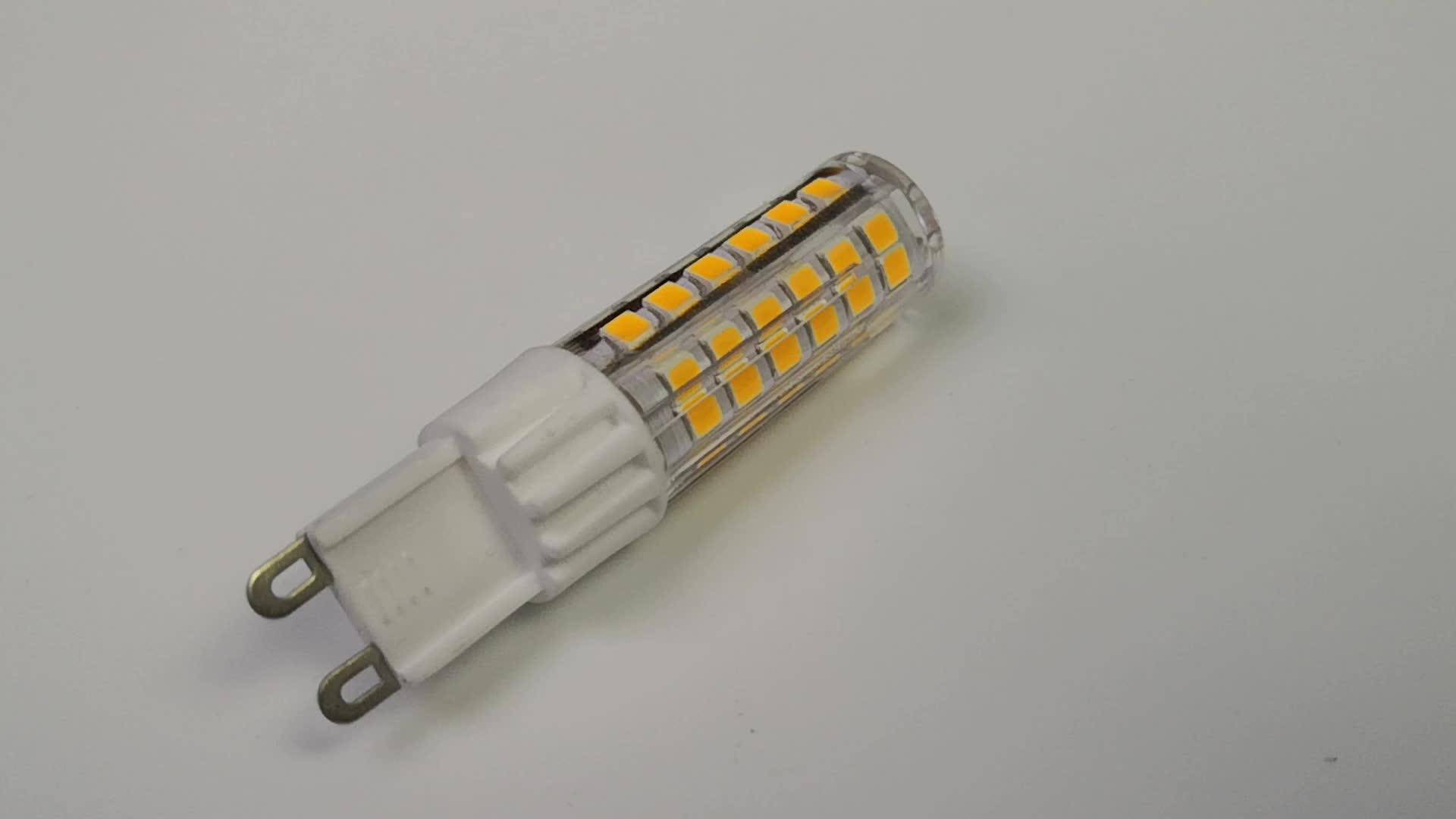 2017 Led G9 7w 700lm Led Bulb 75pcs 2835 Smd Led Bulb Super Bright Warm