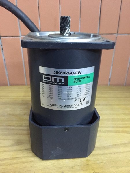Japan Dongfang Electric 5IK60RGU-CW speed regulation OM motor can be equipped with 5GU reducer disassembly stock