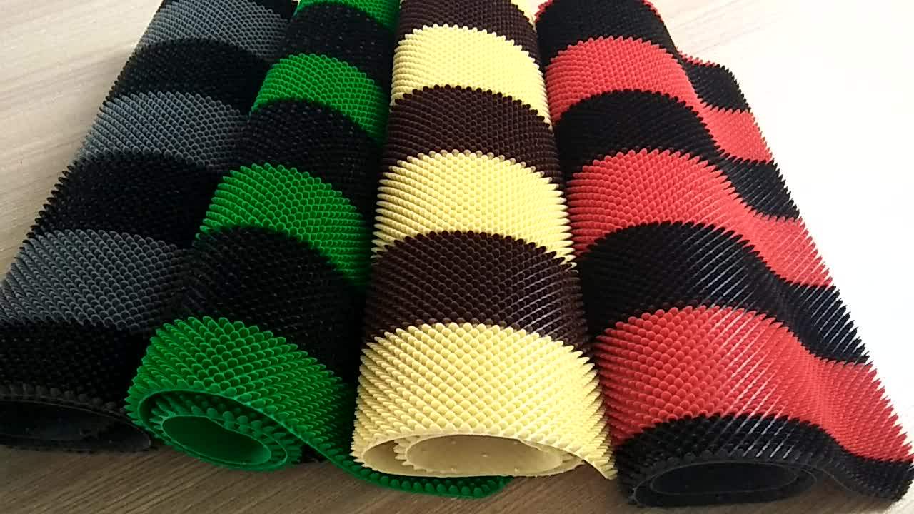 Hotel Outdoor Entrance Spike Backing Plastic Fishscale Mats For Floor