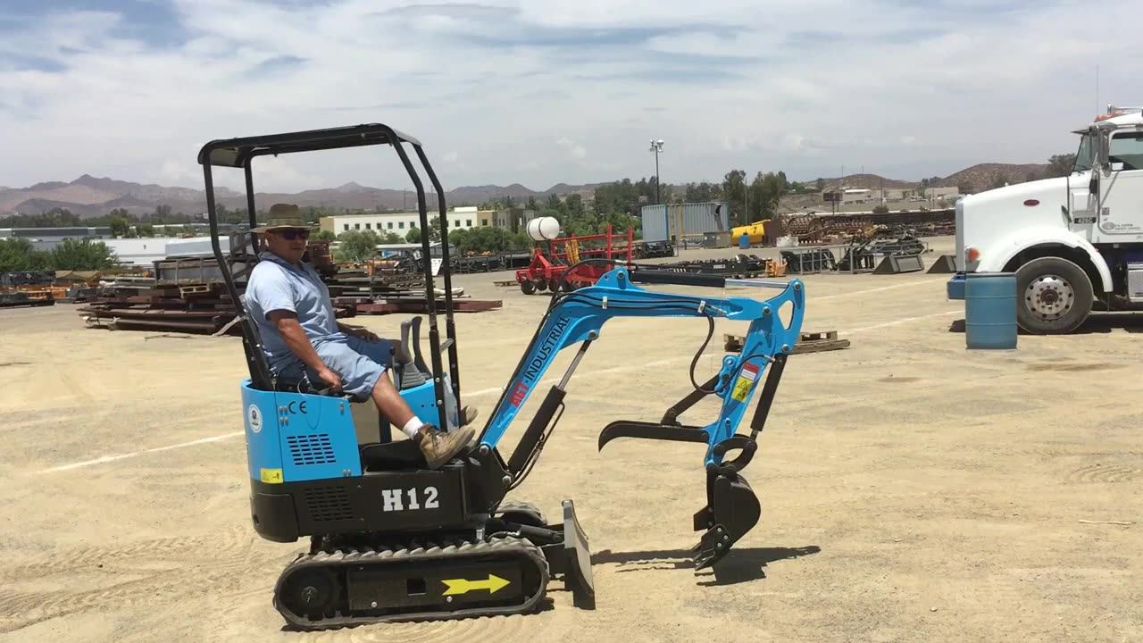 Multiple Diggers Agt H12 Excavator Electric Lithium Battery Crawler Mini Excavator ...