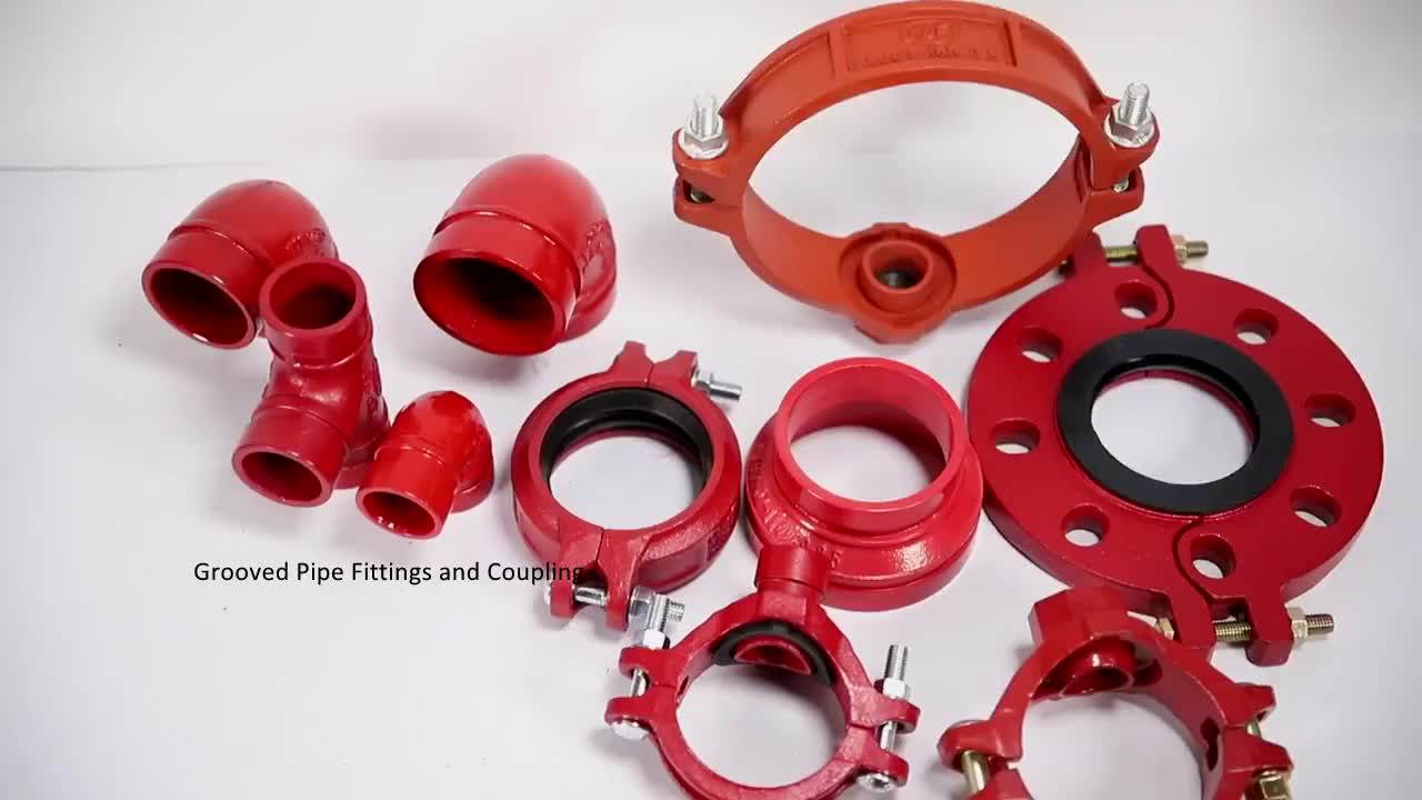 Epoxy Painting Galvanized Conductor Ductile Iron Cast Grooved Pipe