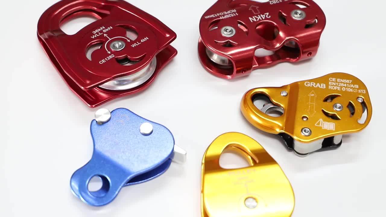 Pulley Manufacturer Small Metal Zinc Alloy Nylon Single Rigid Belt