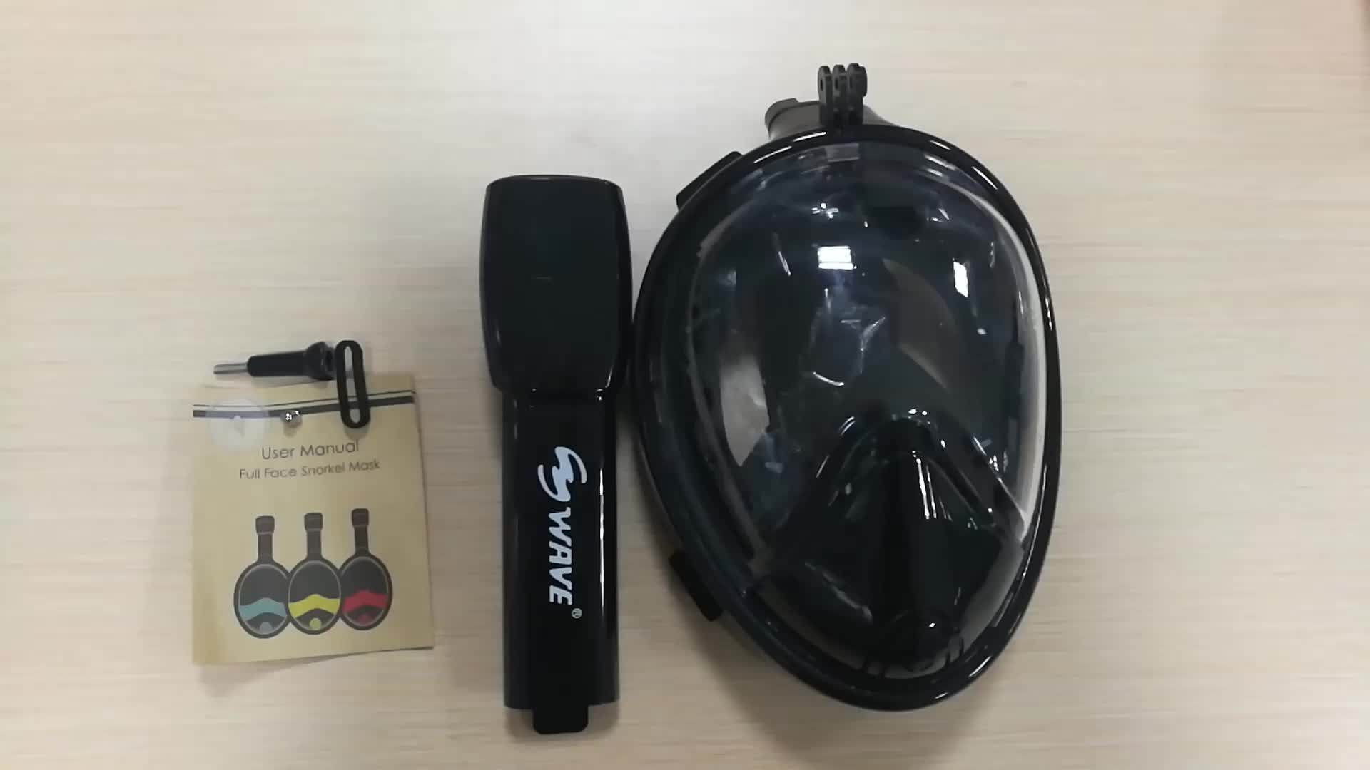 Wholesale Scuba Diving Equipment Set Snorkel Mask Diving Full Face