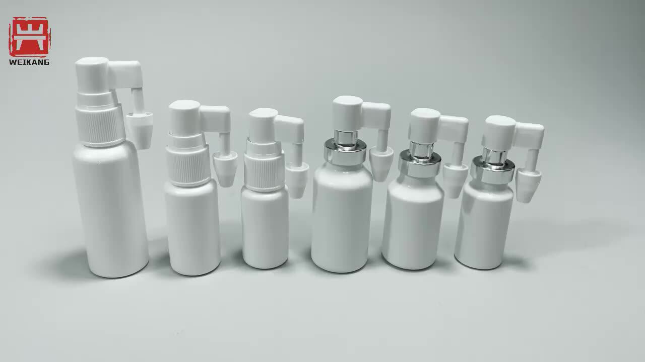 Plastic Pe Medical Ear Cleaner Spray Snap On 15ml 20ml 30ml Metal