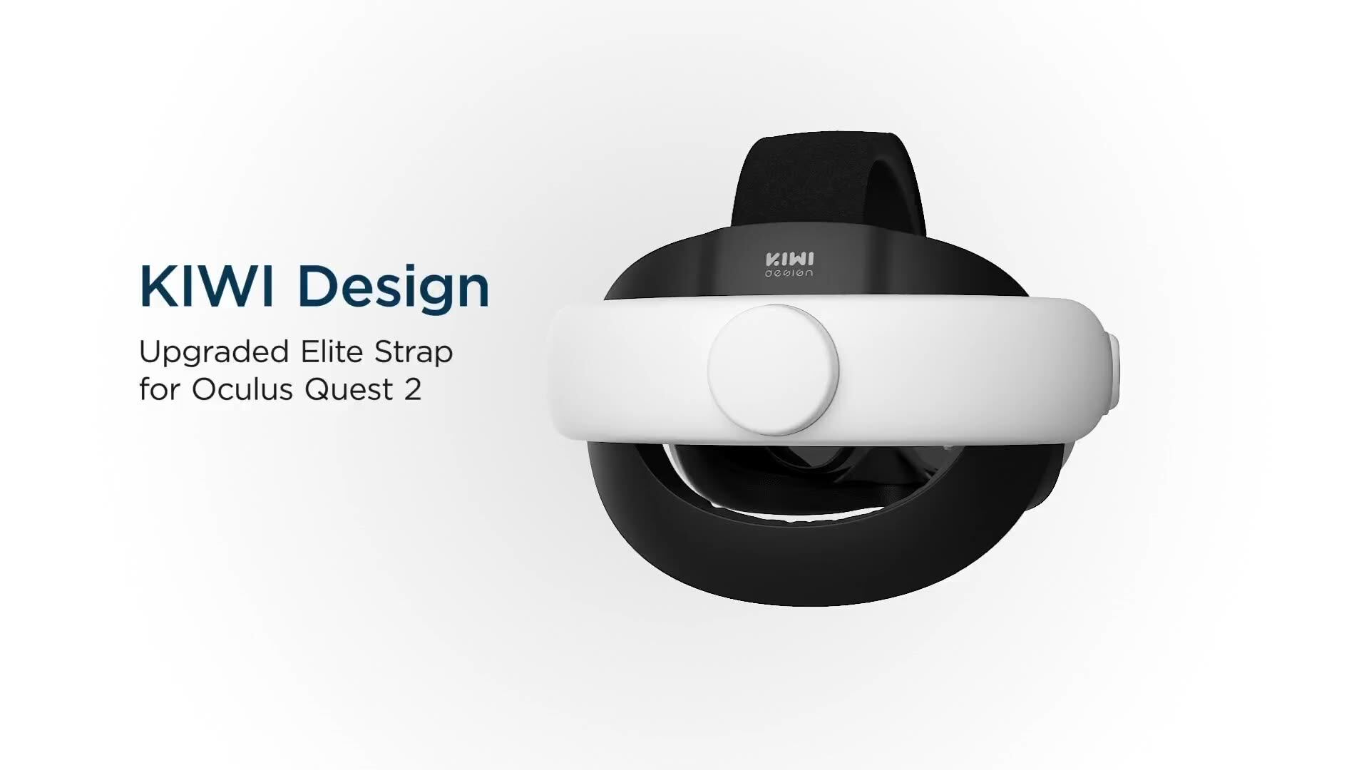 Kiwi Design Adjustable,Replacement Elite Strap+3 In 1 Battery Strap For