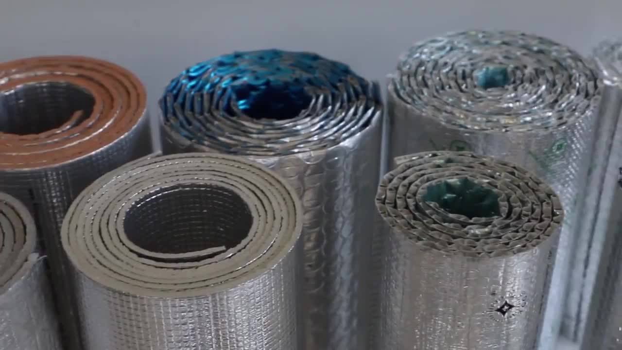 Fireproof Roofing Material Bubble Foil Thermal Insulation Material