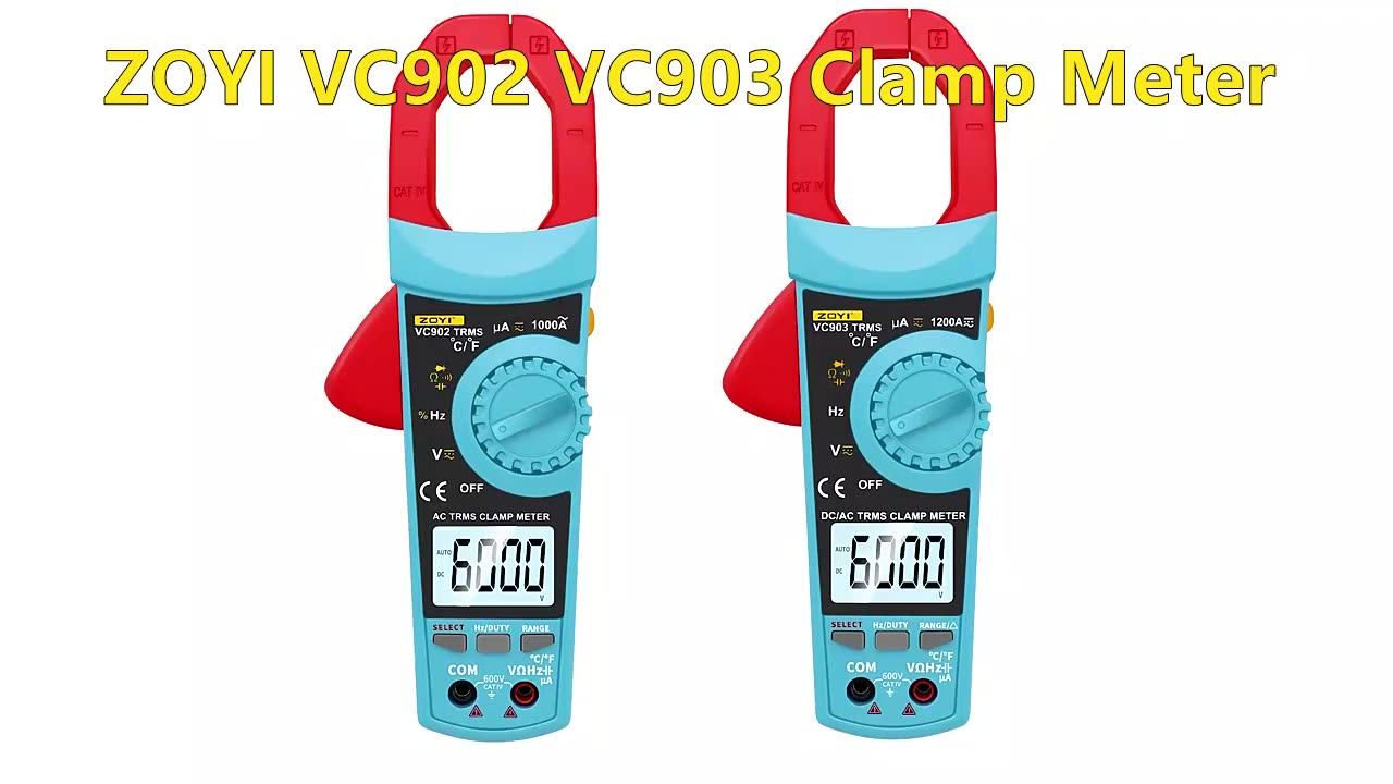 Zotek VC903 - 1200A Clamp Meter - Precision AC/DC Testing