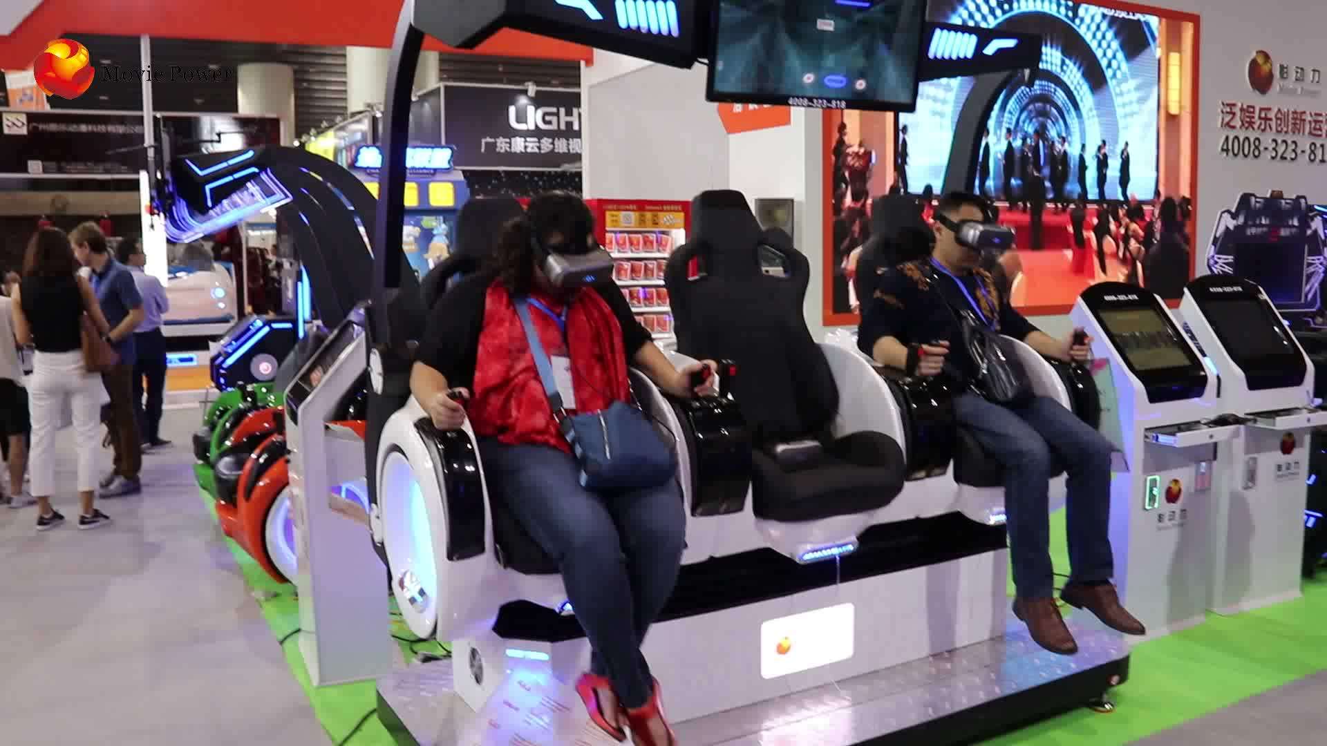 9d Vr Chair Roller Coaster Simulator Machine And Electric Film Sale