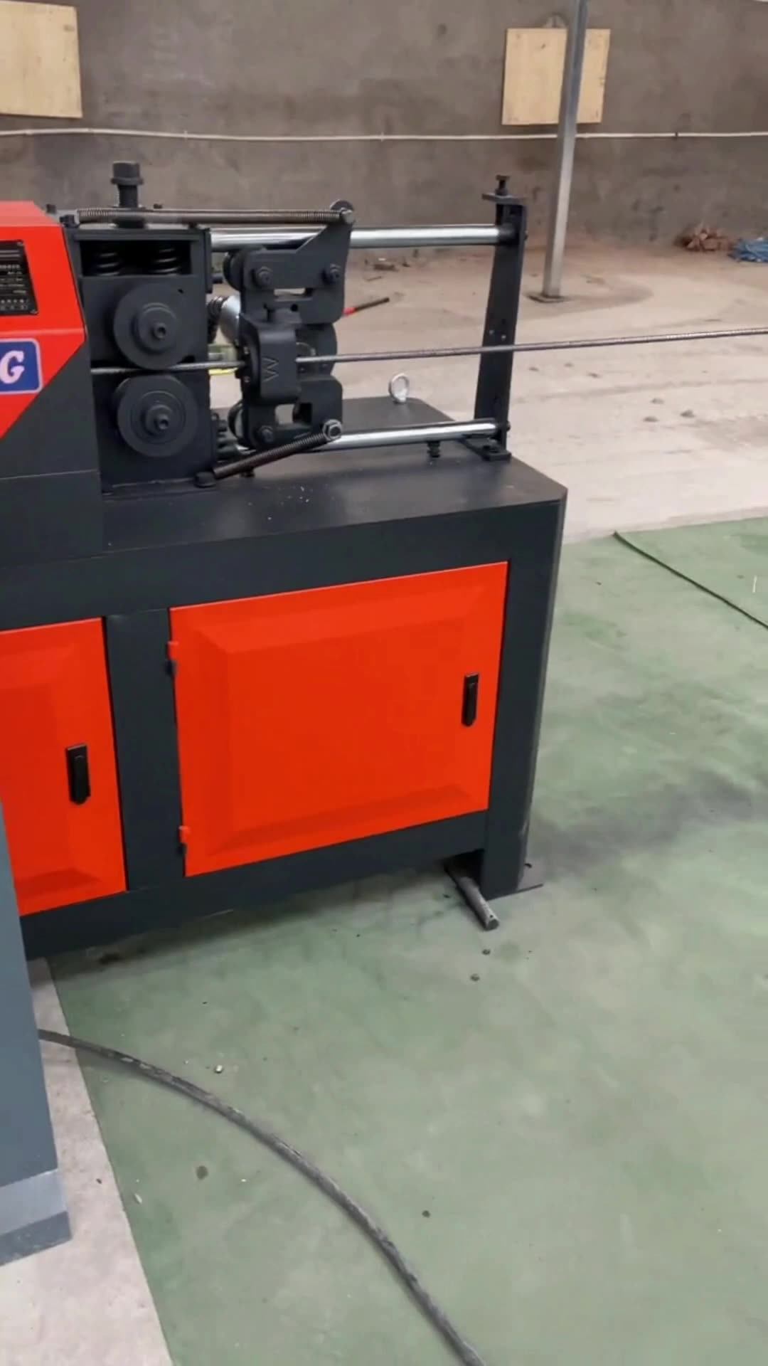 Automatic Cnc Type F8 Steel Bar Straightener And Cutter Rebar Wire