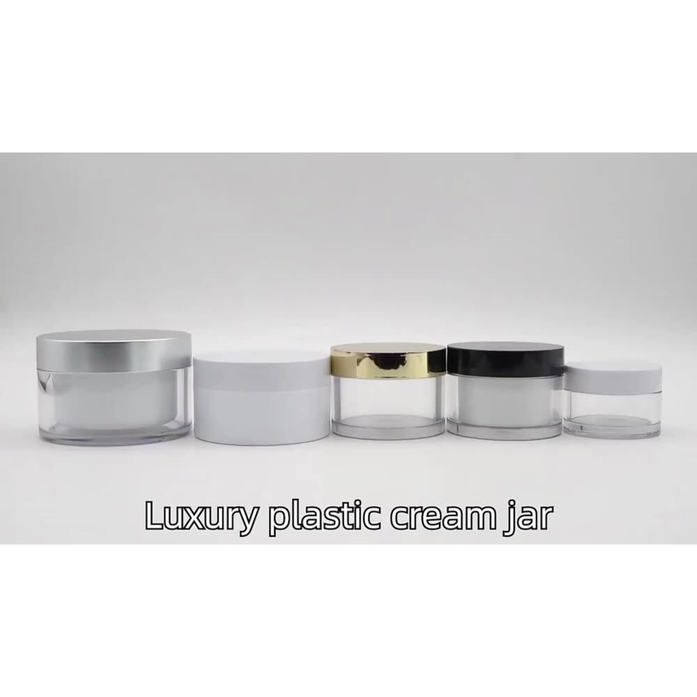 Transparent Pet Plastic Cosmetic Jars,Plastic Cream Jar,Body Creams Pet