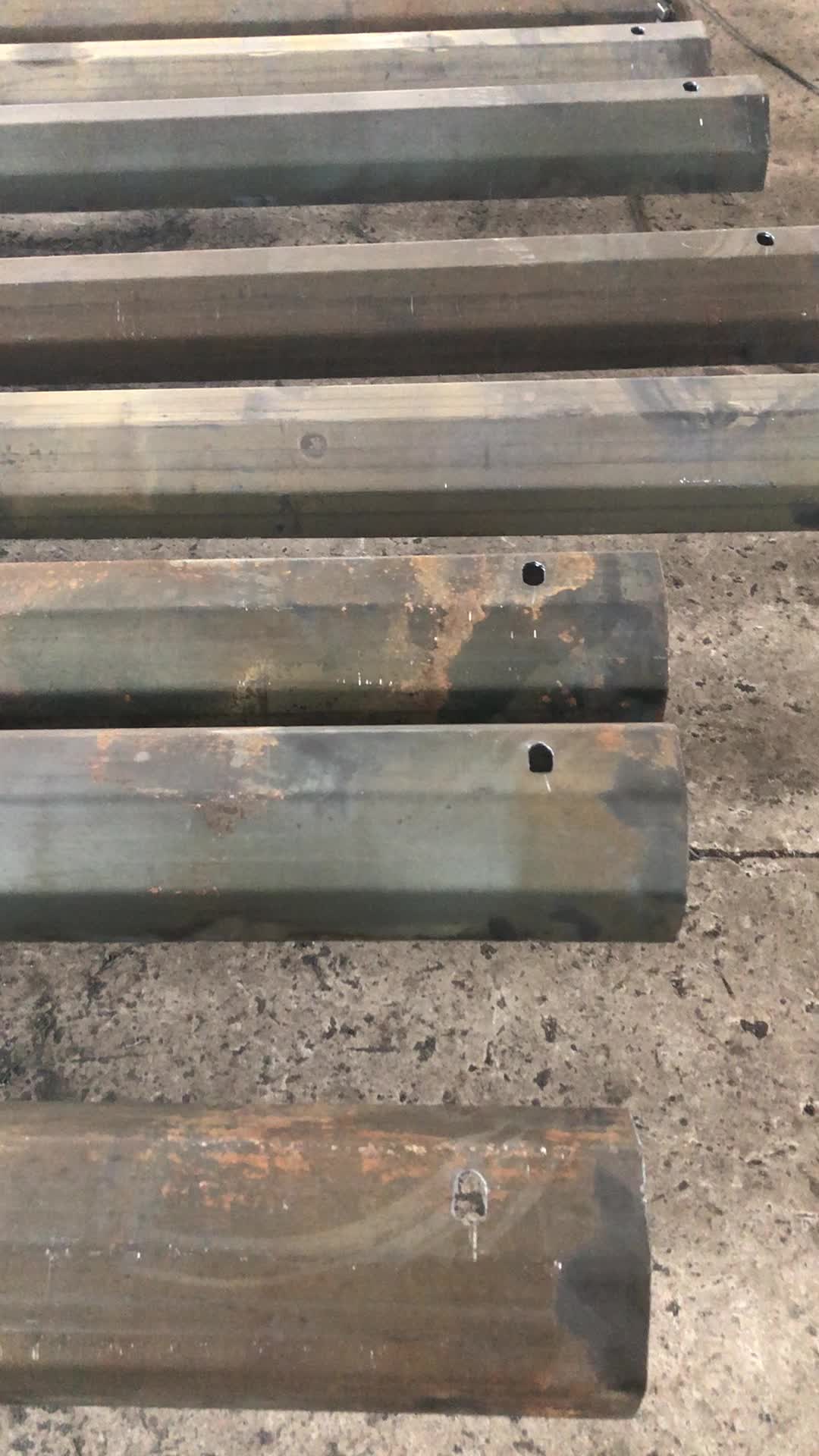 Galvanized Steel Octagonal Street Light Lamp Pole With Base Plate Buy