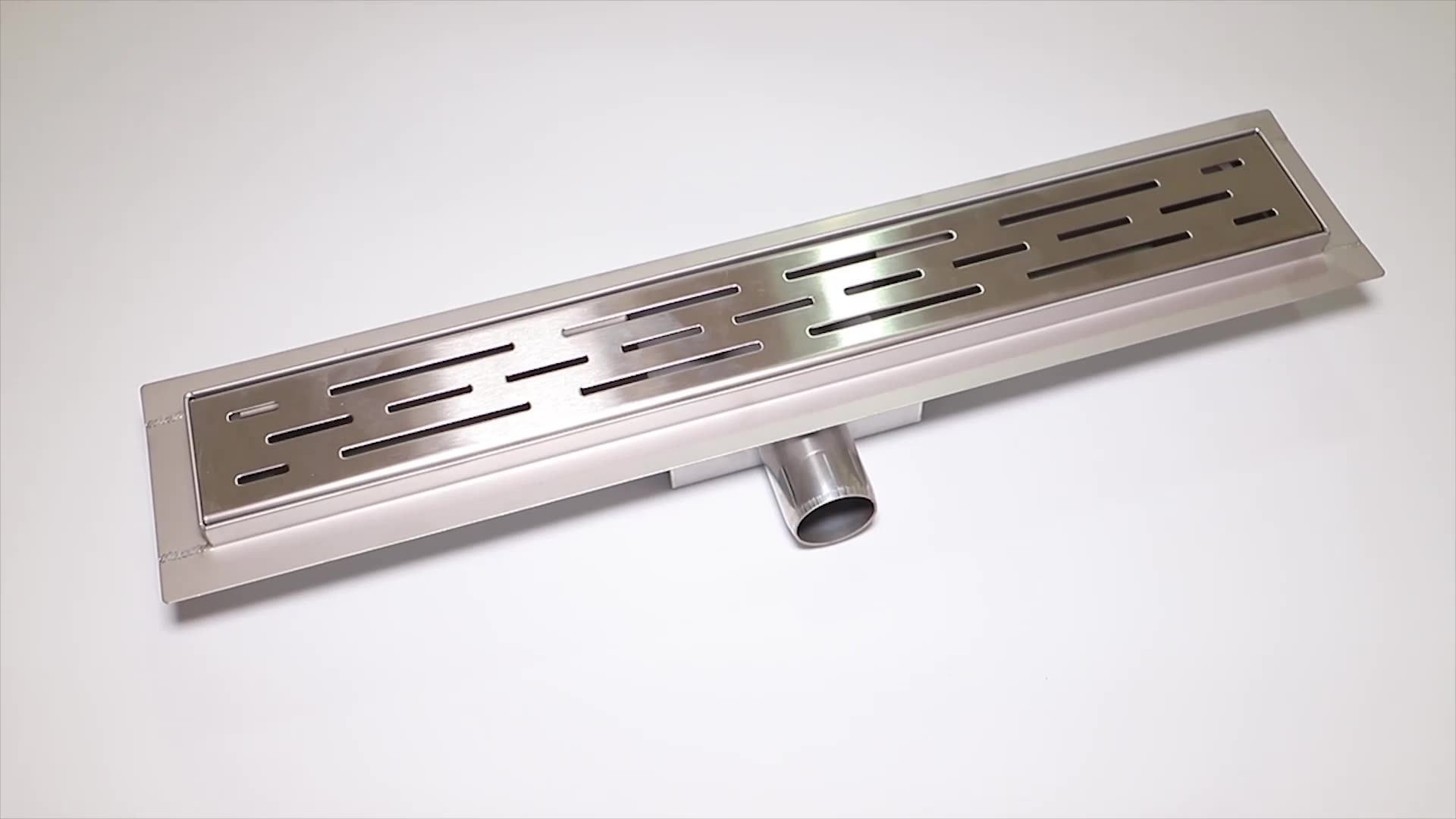 Aootan Tile Insert Plastic Siphon Stainless Steel Shower Floor Linear