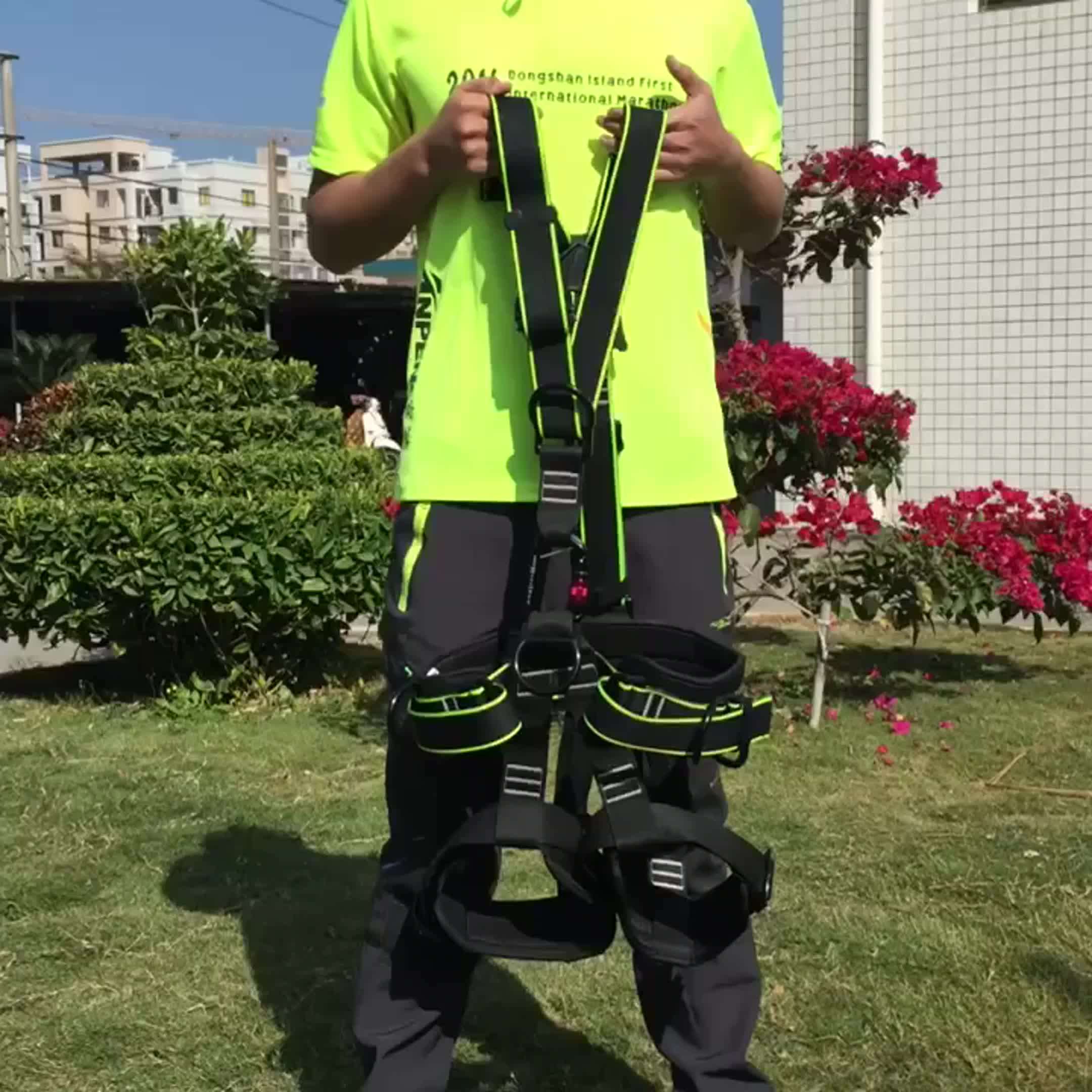 Fall Protection Full Body Harness Safety Belt For Industrial Safety