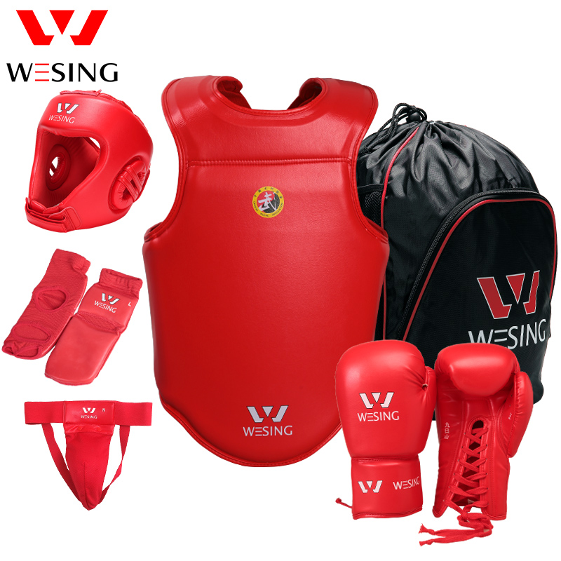 9th Mountain scattered protection with a full set of competition professional protective gear battled fighting boxing adult training protective gear suit-Taobao