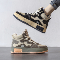 Nicole Veve Thick Underfloor Shoes Women Winter Plus Suede Sneakers Spring Autumn Casual High Help Old Daddy Shoes INS Chaos