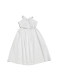 1-3折Kids女童白色腰间镂空连衣裙夏季新款全棉气质长裙亲子装潮