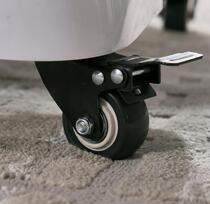 Micro-bed beauty electric lifting folding chair Massage plastic bed Electric tattoo embroidery bed casters with brake wheels