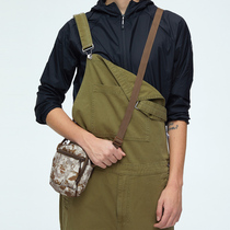 Mens small satchel camouflage outdoor sports shoulder bag travel shoulder bag female cell phone bag multi-compartment mountaineering bag