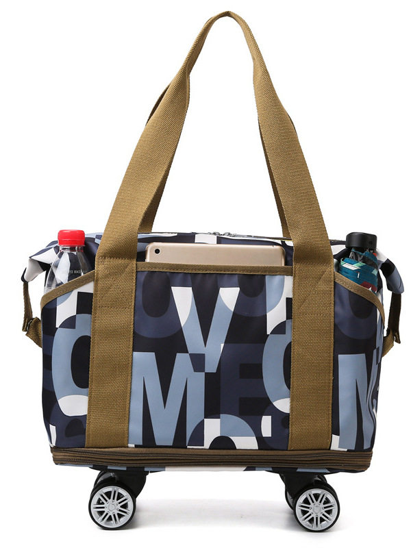 New Style Wheeled Bag, Large Capacity, Fashionable Student Portable Business Trip Travel Bag, Trolley Luggage Bag, Maternity Bag