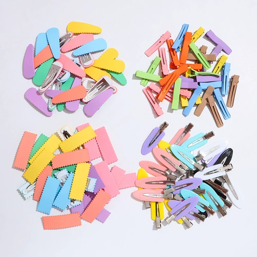 Смешанная заколка для волос, кремовый набор материалов, аксессуар для волос ручной работы, ювелирное украшение с аксессуарами, комплект, DIY