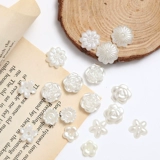 Кремовый чехол для телефона, набор материалов ручной работы, барсетка, аксессуар для волос с аксессуарами, в цветочек, розы, DIY