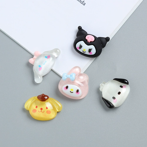 Мультяшный кремовый чехол для телефона, набор материалов ручной работы, барсетка, аксессуар для волос с аксессуарами, «сделай сам»