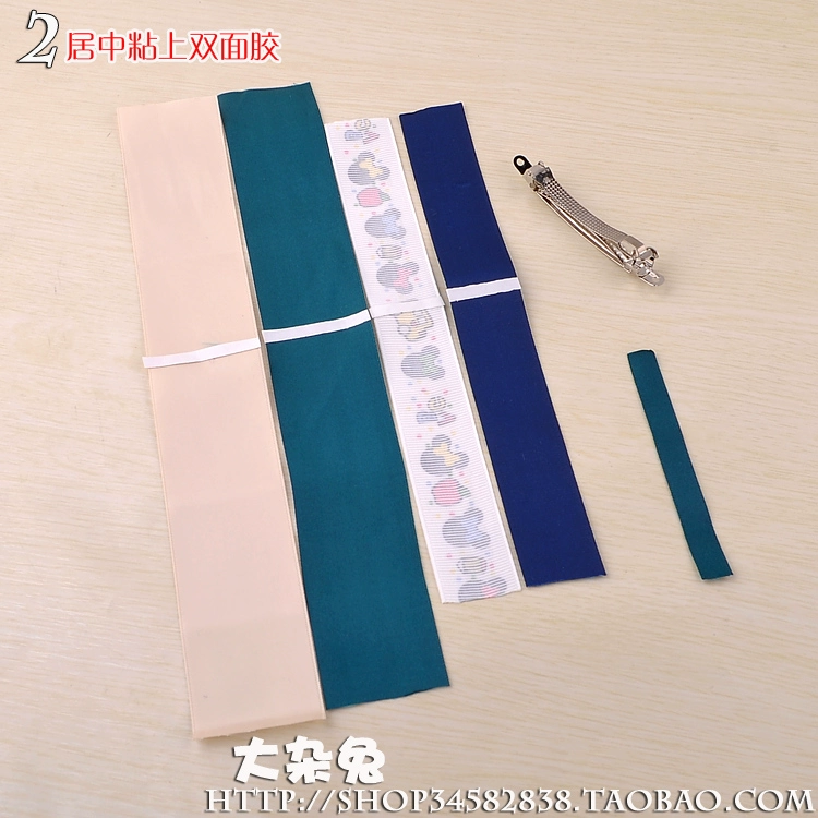 Bản gốc CLIP PARIS chính hãng Kẹp hai mảnh Hàn Quốc Phụ kiện kẹp tóc Handmade DIY phụ kiện tóc - Phụ kiện tóc