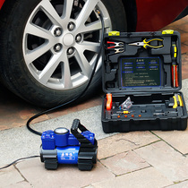 Garcide double-cylinder tire inflatable pump high-power vehicle-mounted inflator tire pump 0377
