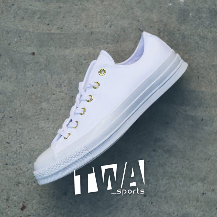 CONVERSE Converse 1970S Wu He Rainbow Men and Women Canvas Casual 160525C Pure White giày thể thao nam biti's