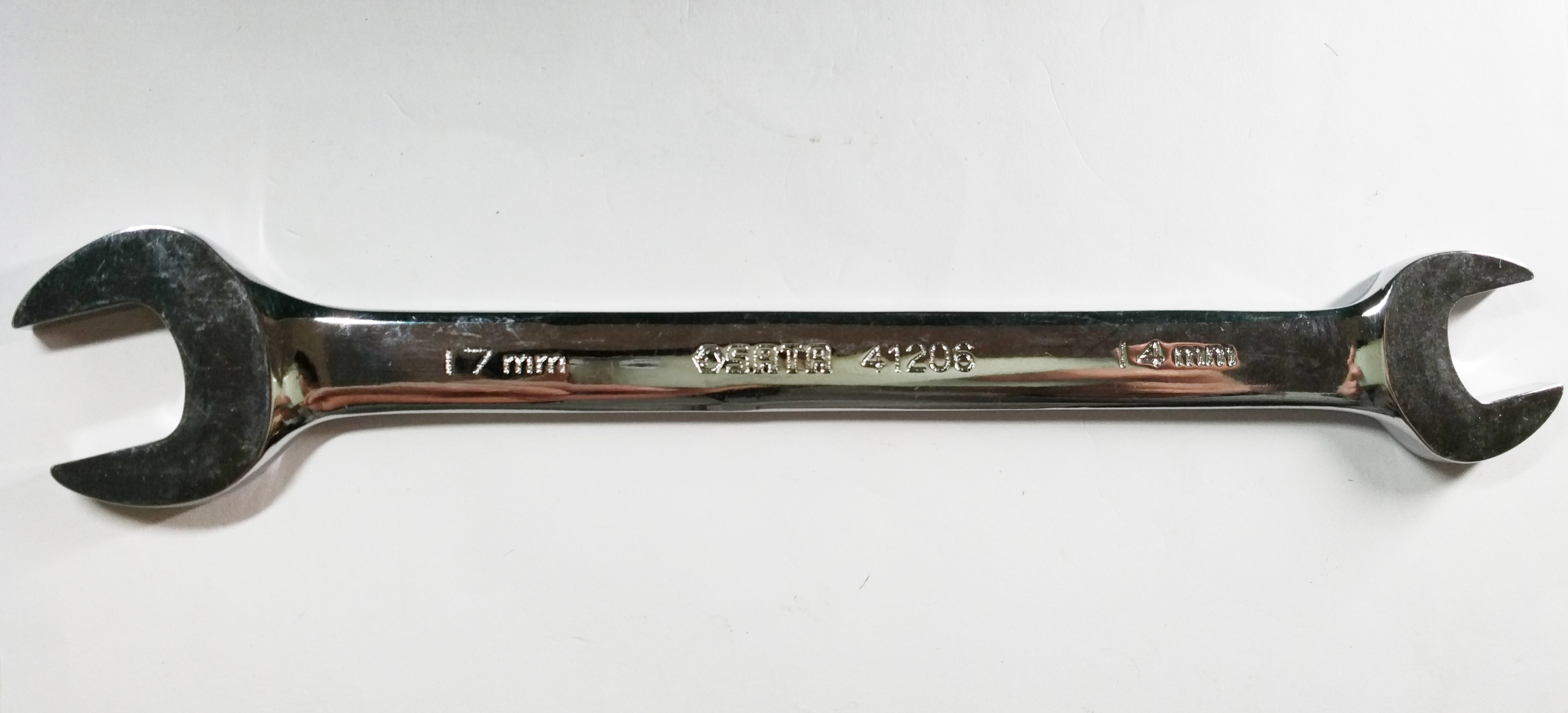 SATA WIDA Tool Full Polished Double-Head Wrench Double-Head Wrench 41201-41202-41223