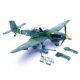 Tieliu 1/72 German Stuka Dive-Bomber Ju87-G1 Hans Rudel Cockpit Finished Model