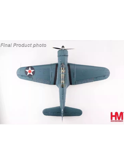 Hm Collector 1/32 Ha0213 Sbd-2 Bomber Pearl Harbor War Finished Alloy Static Model