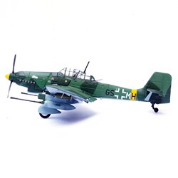 Tieliu 1/72 German Stuka Dive-Bomber Ju87-G1 Hans Rudel Cockpit Finished Model