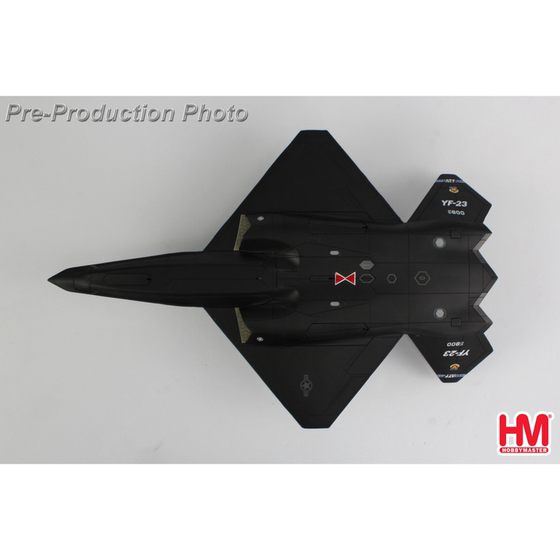 Hm Collector 1/72 Ha2851 U.S. Air Force Yf-23 Stealth Fighter Black Phantom Fifth Generation Aircraft Model