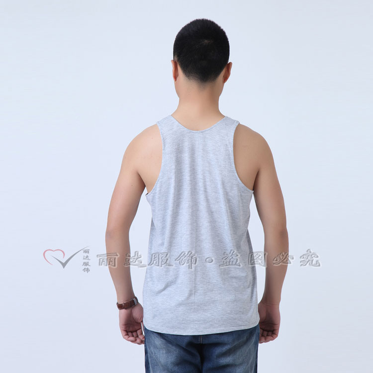 Trung và cũ tuổi áo nam cotton vest cộng với phân bón để tăng phiên bản lỏng lẻo của chiếc áo cũ tuổi cotton không tay mùa hè ăn mặc