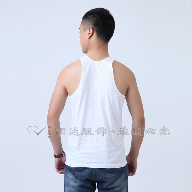 Trung và cũ tuổi áo nam cotton vest cộng với phân bón để tăng phiên bản lỏng lẻo của chiếc áo cũ tuổi cotton không tay mùa hè ăn mặc